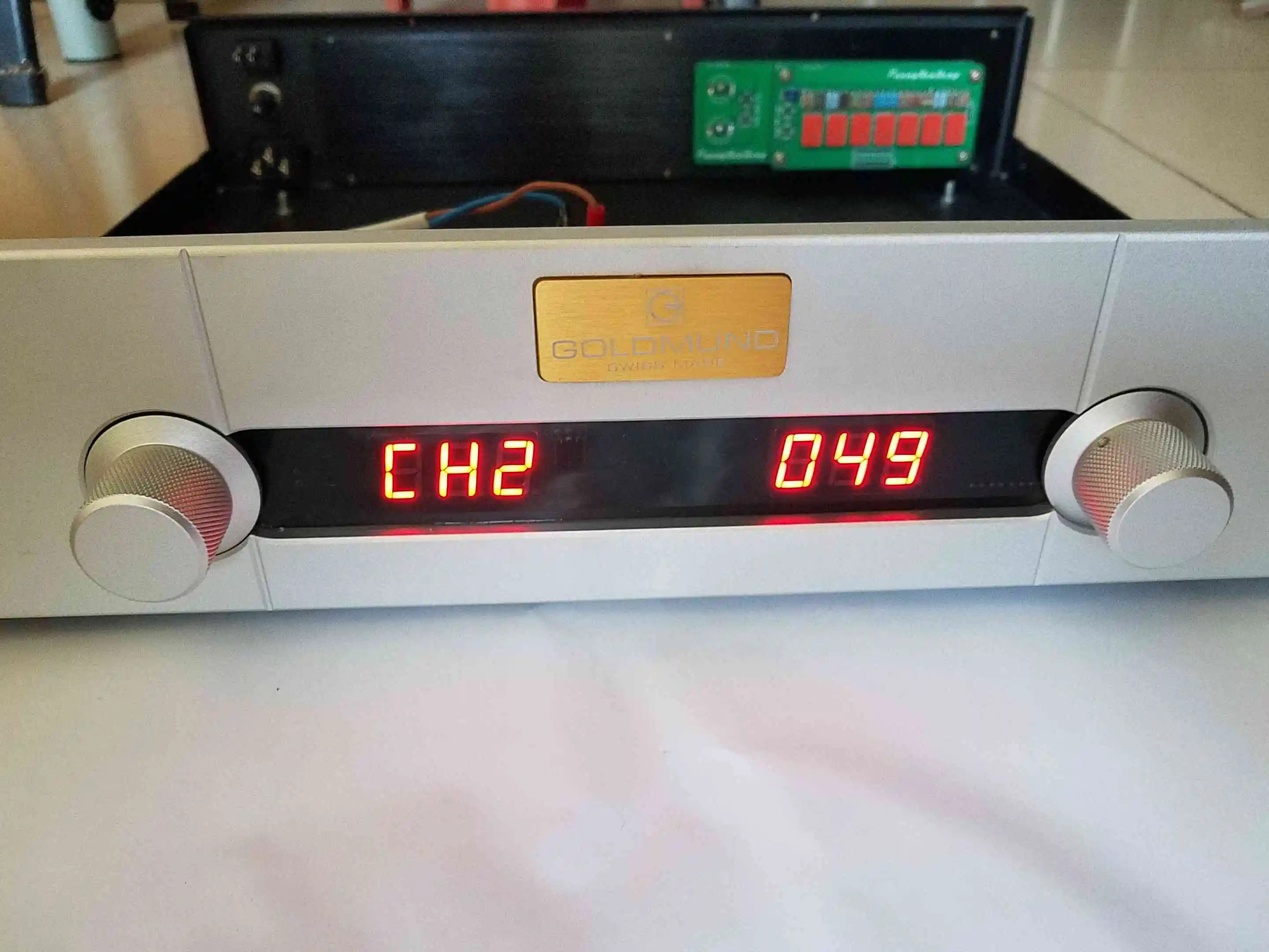 HiFi 128 Steps Remote Volume Control Board Relay Pure Resistor Shunt DIY Preamp Audio 4 road input 1 road output