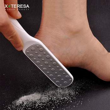 

Foot Rasps Foot File Callus Remover Professional Foot Care Tool Stainless Steel Scraper Double Sides Dead skin Pedicure Grater