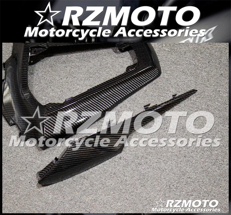 Подходит для Kawasaki ZX10R 10R 2011 2012 2013 углеродное волокно краски заднего половина комбинации частей обтекателя