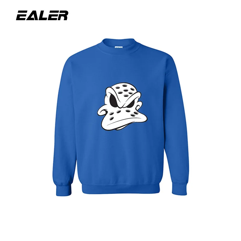 royal blue EALER хоккейный свитер с логотипом для болельщиков - Цвет: royal blue