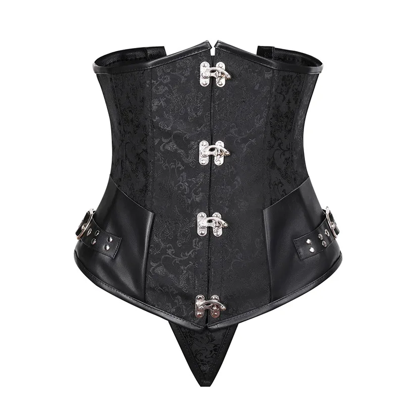 

Steampunk Corset Top Waist Trainer Women Gothic Clothing Underbust Sexy Bustier Belly Slimming Sheath Modeling Strap Plus Size