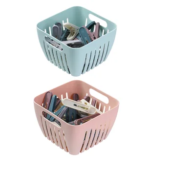 

48pcs Laundry Clips Multifunctional Bright Color Sturdy Cloth Clips Sock Clips Clothes Drying Clips For Socks Clothes