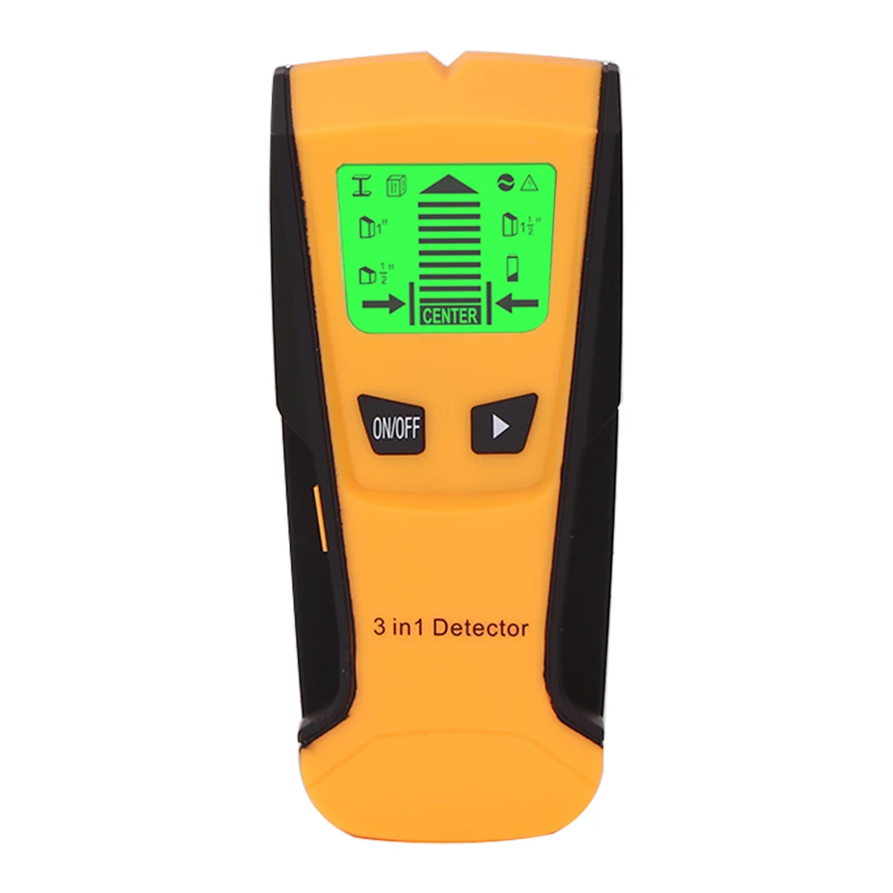 

Handheld Wall Scanner Search Wire 3 In 1 Measuring Metal Detector Multifunction Wood Studs LED Display Electric Digital Tool