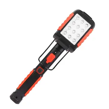 

Foldable 300lm LED Work Light Waterproof USB/Batteries Charging 3 Modes Glare Flashlight with Magnet Hook Portable Lighting