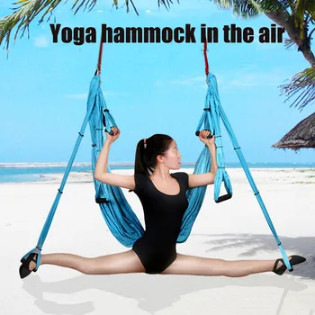 

Anti-Gravity Yoga Hammock Home Gym Hanging Belt Fitness Swing Strap Set XR-Hot