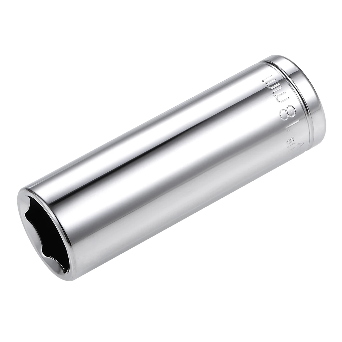 

uxcell 1/2-Inch Drive 6 Point Deep Socket 18mm Metric Cr-V Steel