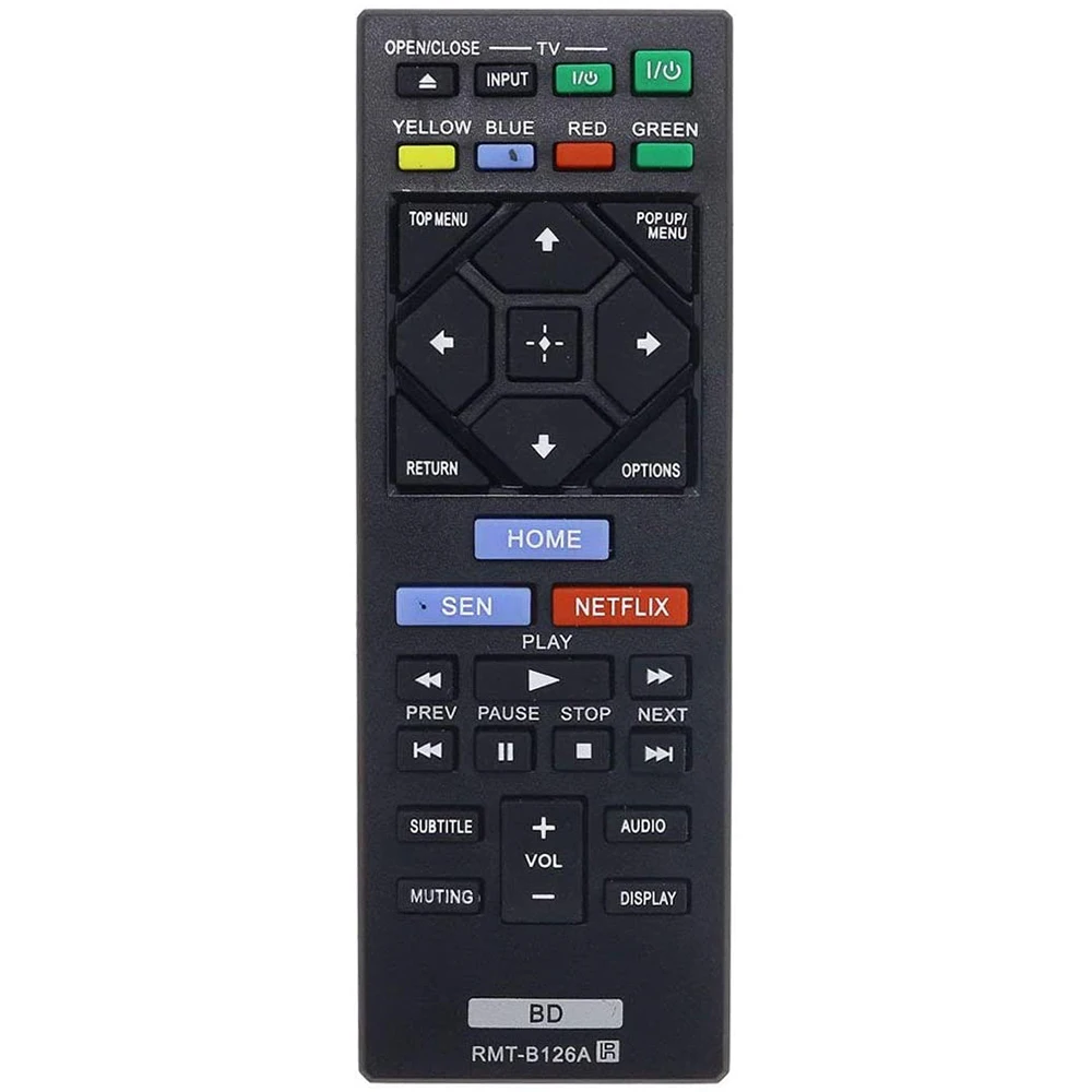 Новая замена RMT-B126A для Sony Blu-Ray Player ДИСТАНЦИОННОГО Управление ППР B126A BDP-BX120 BDP-BX320