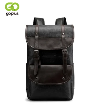 

GOPLUS Men's Backpack Fashion Retro European And American Style Bag Large Capacity Travel Bag Multi-functional Computer Bag