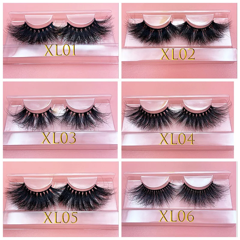 30MM MIKIWI Mink Lasting Lashes Natural False Eyelashes Dramatic Volume Lashes Makeup Extra Thick Long 3D Cruelty-free Eyelash