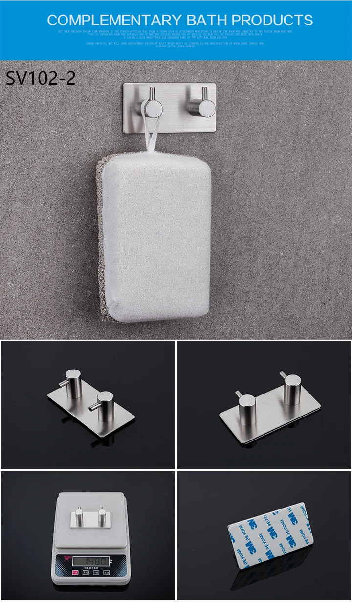 GAPPO Robe Hooks 5 clothes hook stainless steel Hooks Wall mount Tower Holder Bathroom Wall Mount Multi-functional Towel Hanger GAPPO Robe Hooks 5 clothes hook stainless steel Hooks Wall mount Tower Holder Bathroom Wall Mount Multi-functional Towel Hanger