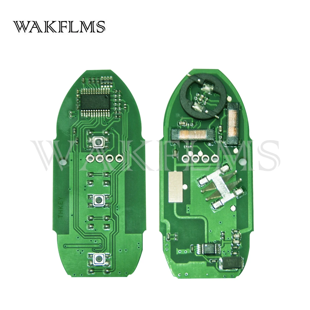 2 buttons smart card remote car key 315Mhz for Nissan Micra K13 March K13 Leaf 2012-2016 with PCF7952A HITAG 2 46 CHIP TWB1J701