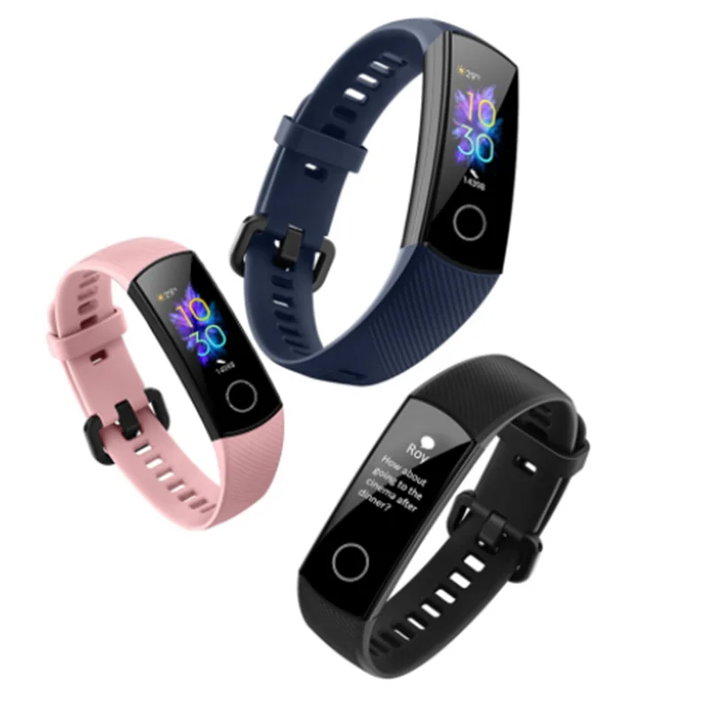 Глобальная версия huawei Honor Band 5 Смарт браслет пульсометр смарт водонепроницаемые