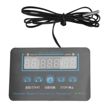 EASY-XH-W1411 220V Цифровой Контроль температуры; трех окон Дисплей мульти-Функция Контроль температуры переключатель