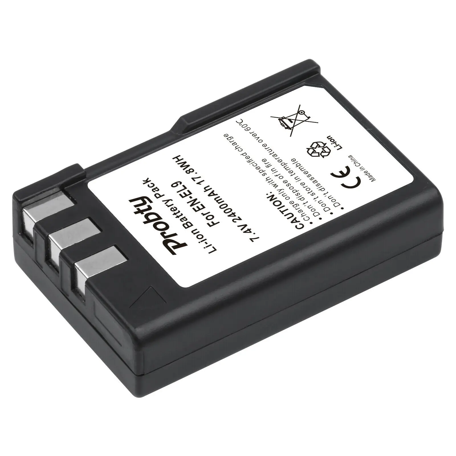 Аккумуляторная батарея PROBTY 1 шт. 7 4 В 2400 мА/ч ENEL9 EN EL9 для камер Nikon D40 D40x D60 D3000 D5000|battery