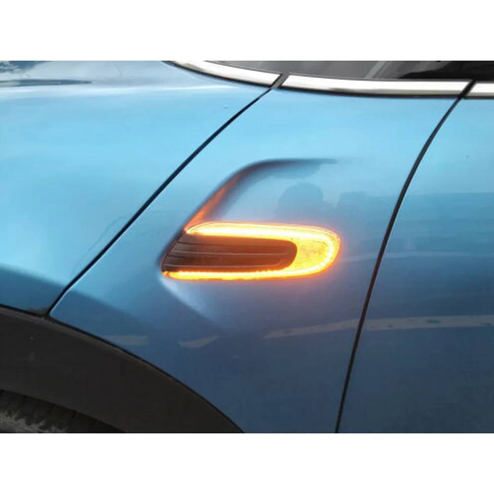 1 пара 12 В 5 Вт автомобильный 18-светодиодный s боковой поворотный сигнальный светильник водонепроницаемый для BMW Mini Cooper F55 F56 F57 Светодиодный Боковой светильник