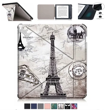 

Smart Case for All-new 7" Rakuten Kobo Libra H2O e-Books (Model N873) - Multi-angle Stand Shell Cover with Auto Sleep/Wake + pen