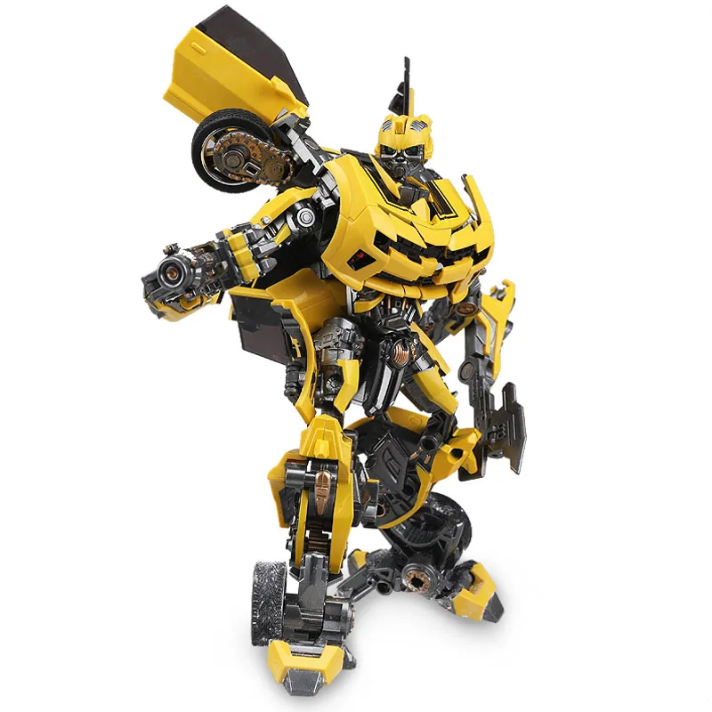 Weijiang M03 Bubblebee 2 стиля трансформации аниме серии робот сплав модель автомобиля экшн-фигурка игрушки для детей Рождественский подарок для мальчиков - Цвет: W8053 no box