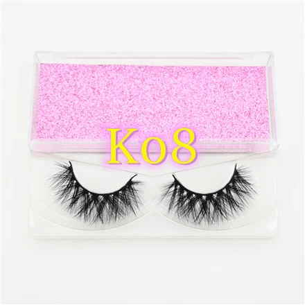 visofree K08 Visofree ресницы 3D норковые ресницы искусственные накладки драматический норковый макияж ресниц ресницы Полный высокий объем норковые ресницы многоразового применения - Цвет: visofree K08