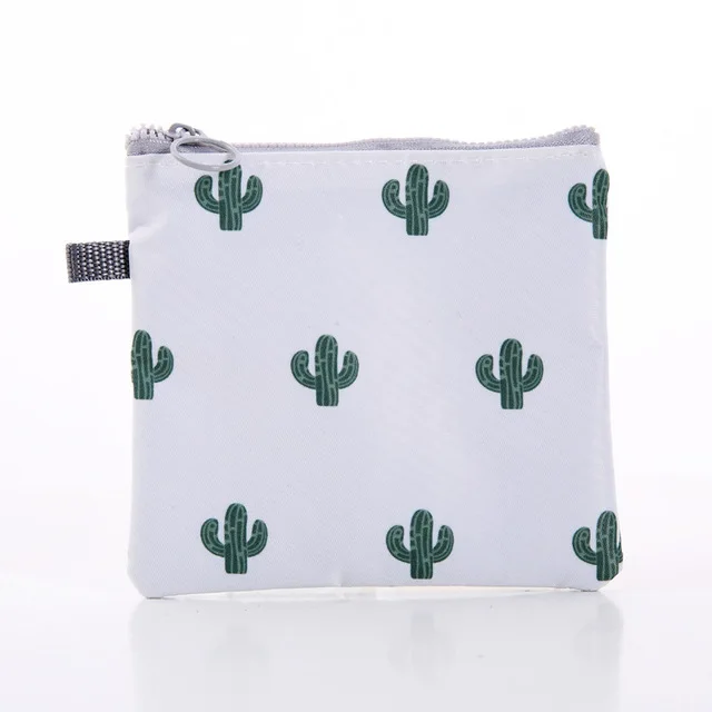 cactus Подгузник для девочек, гигиеническая салфетка, сумка для хранения, холст, гигиенические прокладки, посылка, сумки, портмоне, органайзер для ювелирных изделий, сумка для кредитных карт, чехол - Цвет: cactus