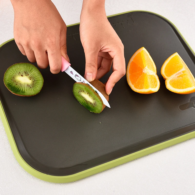

37x29cm Kitchen Plastic Vegetable Fruits Bread Cutting Board Outdoor Camping Food Cutting Board Non-slip kitchen Chopping Blocks