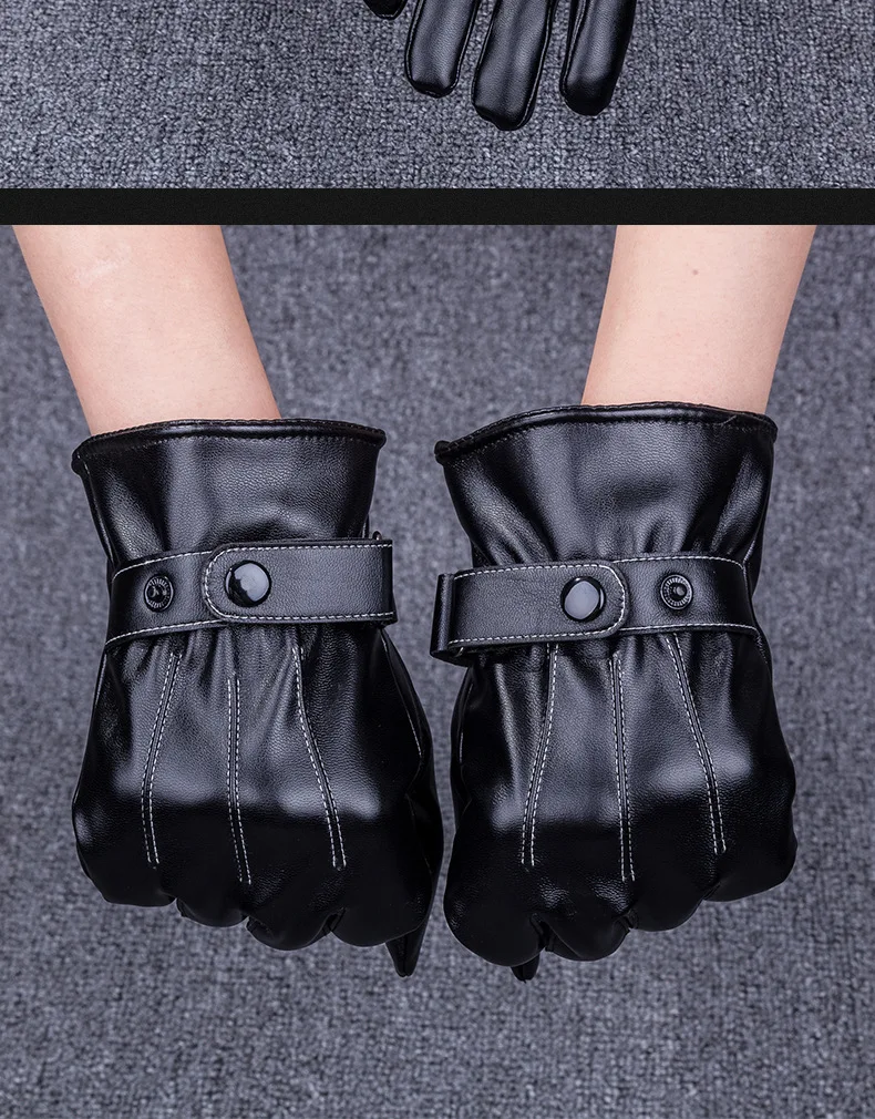 Fabricated Thermal Touch Screen Gloves Waterproof Korean Gloves Men's Gloves