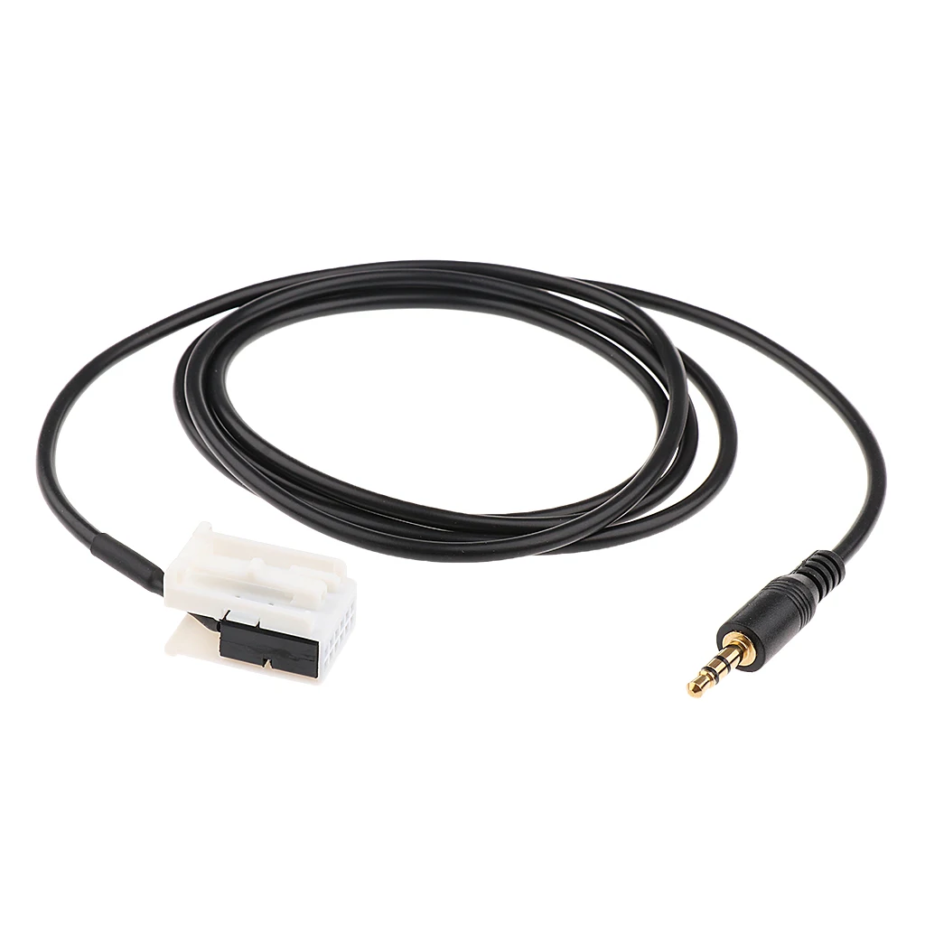 3.5mm Male AUX Connector Cable - CD Audio Line Input Cord Adapter for Citroen C4