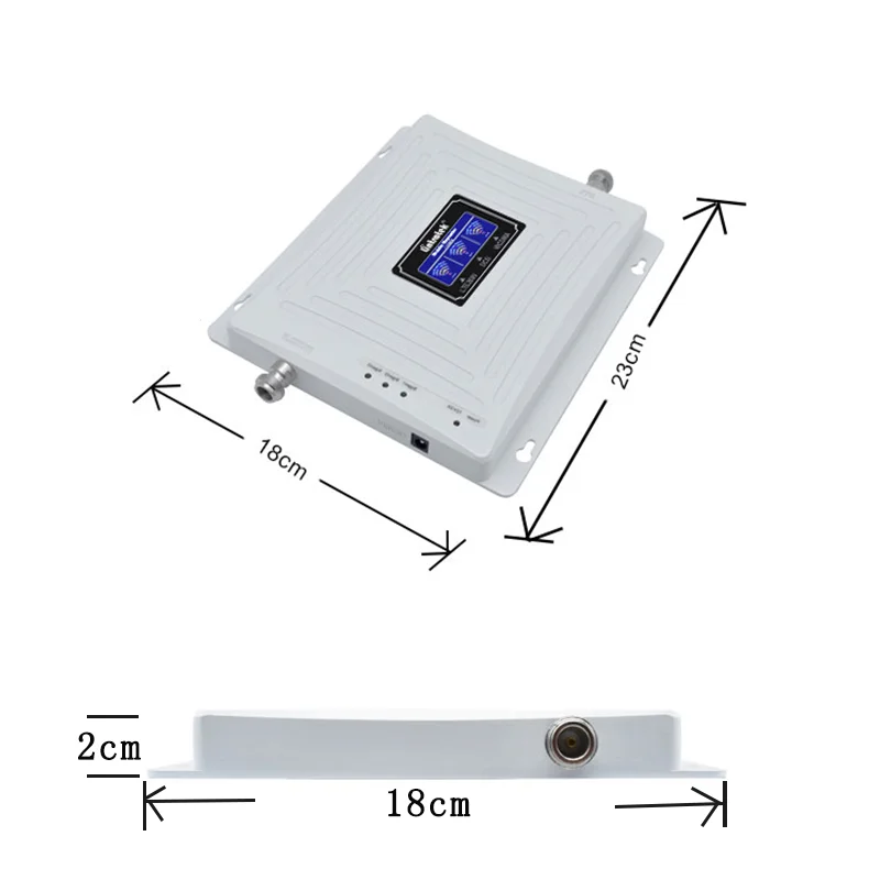Повторитель сигнала Lintratek GSM 2G 3G 4G трехдиапазонный усилитель 900 1800 2100 Ampli репитер