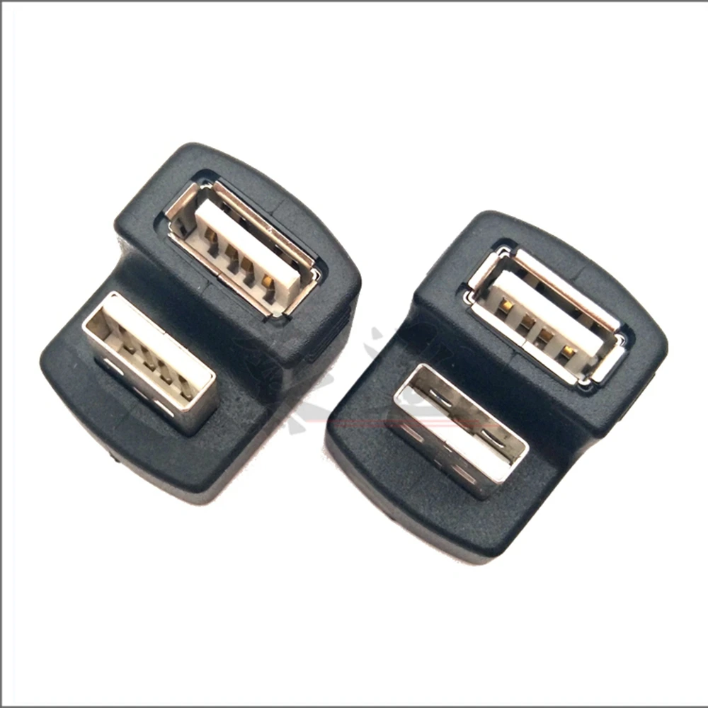 Новинка вверх или вниз правый угловой адаптер USB 2 0 удлинитель A штекер гнездо 90 180