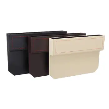 

3 Color Car Seat Pocket Catcher Organizer Leak-Proof Storage Bag Multifunctional Box Storage Bag Box Seat Gap Pocket Catcher Box