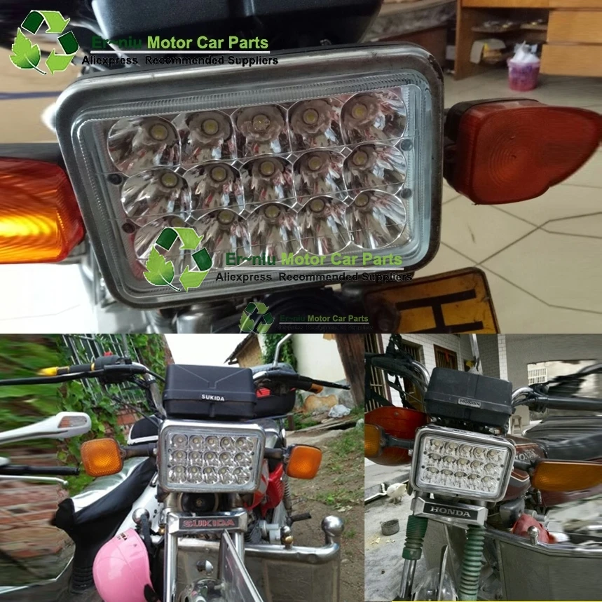 Универсальные мотоциклетные светодиодные фары 15 бусин CG GN GS JH 125 150 200