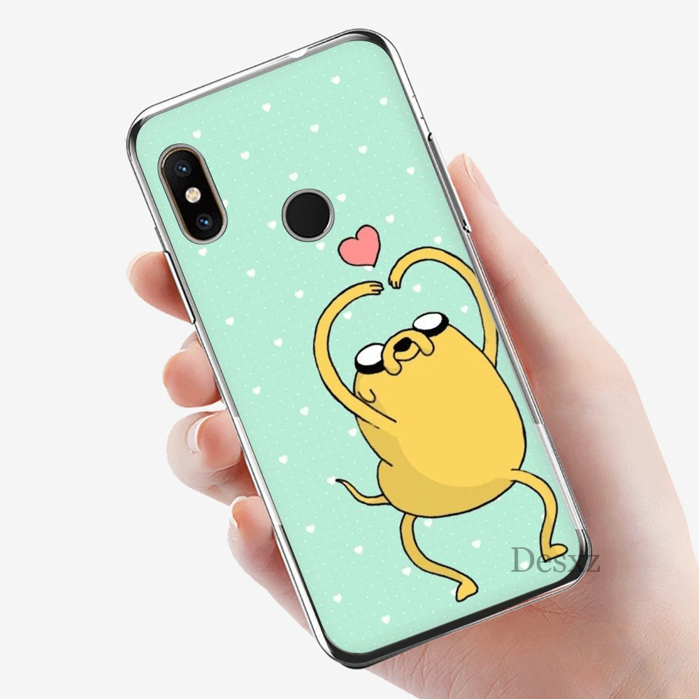Мобильный чехол для телефона из ТПУ для Xiaomi Redmi Note 4 4X5 5A 6 7 Pro крышка из мультфильма «Время приключений»