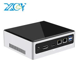 XCY – Mini PC Windows 10, Intel Core i7 8550u/i5 8250u/i3 8145u, 8e génération, 8go/16go, DDR4, disque dur SSD M.2 NVMe, 4K/UHD, wi fi 2.4/5.0 ghz 