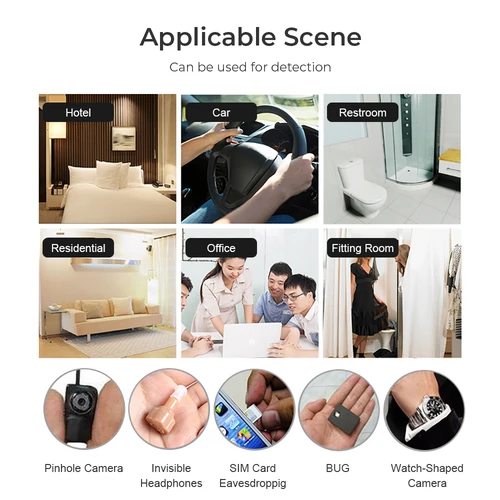 K88 스파이 카메라 감지기, LED 디스플레이, 헌터 신호, GPS 버그, 안티 캔디드 감지기, 미니 카메라 신호 렌즈 파인더, 무선 가제트 5