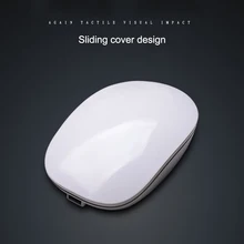 USB беспроводная мышь, одноцветная, бесшумная, эргономичный дизайн, оптическая мышь для ноутбука, игровой плеер, Новое поступление