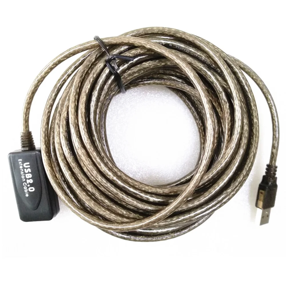 Удлинительный USB-кабель с усилителем сигнала 5 м 10 15 20 30 | Безопасность и защита