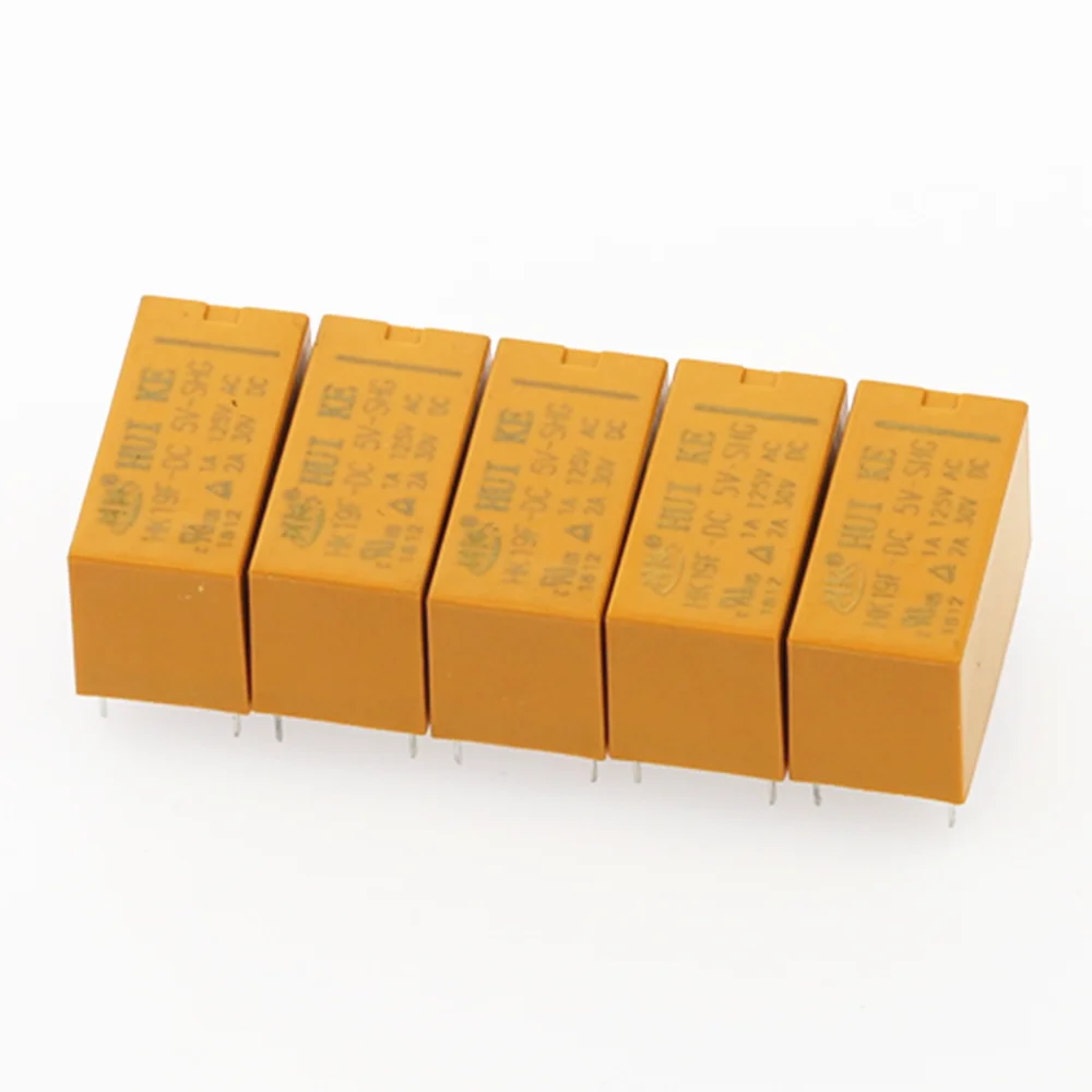 5 шт. релейная деталь флэшки HK19F 3V 5V 12V 24V 8PIN|Реле| |