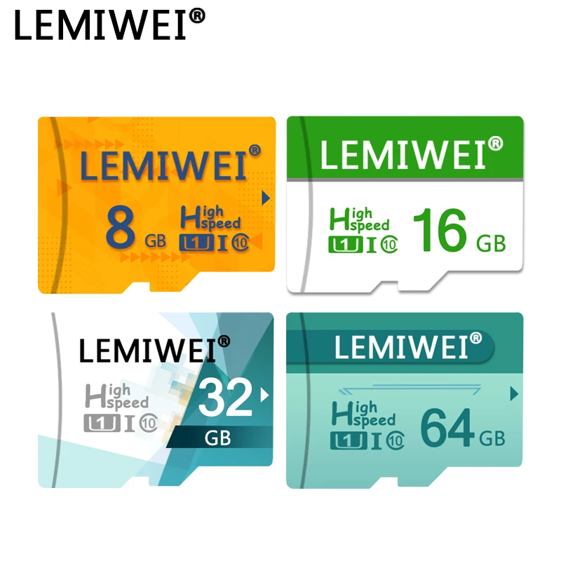 LEMIWEI высокоскоростной новый 8 ГБ 16 32 64 Гб карта tf/micro sd cartao de memoria класс 10 U1