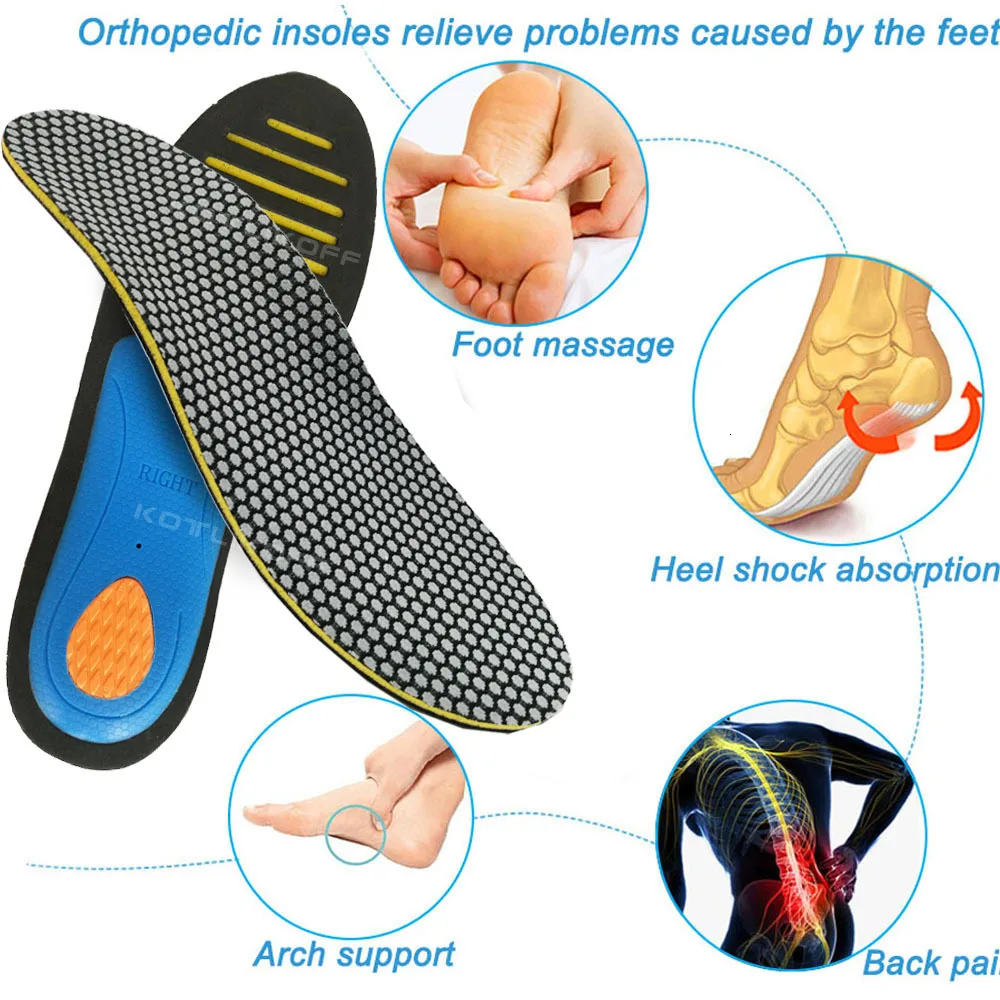 Ортопедические стельки eva ортопедические стельки плоская подошва для здоровья стопы для обуви вставка для поддержки свода Подушечка Для подошвенного фасциита для мужчин и женщин