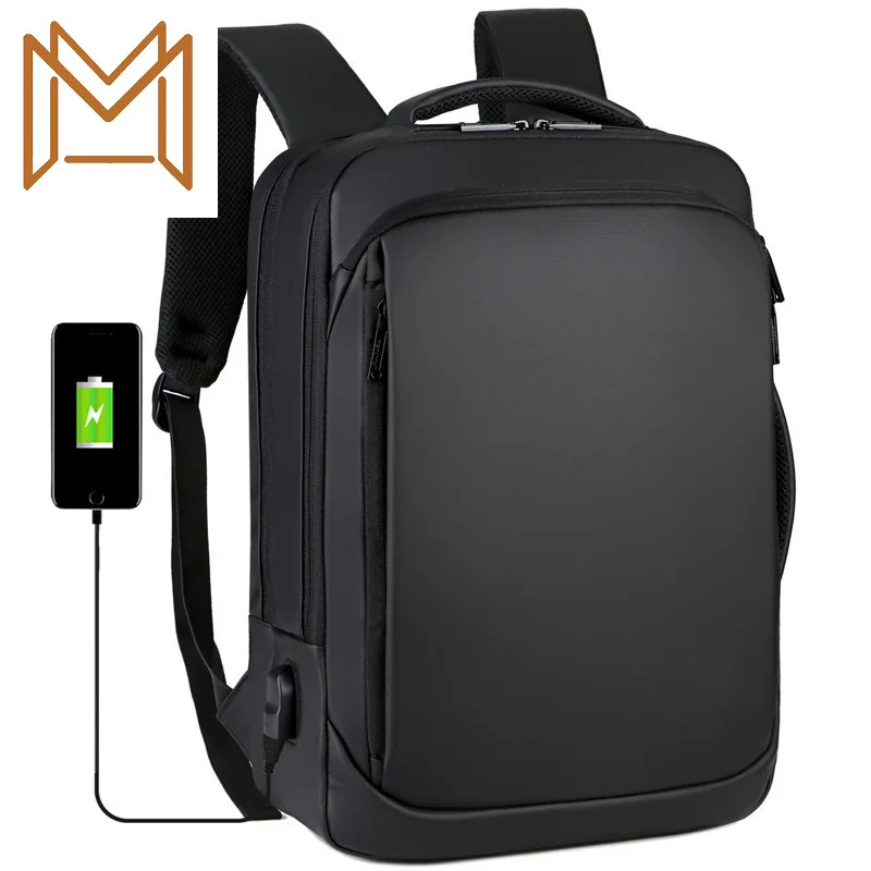 

Both Shoulders Package Male More Function Multipurpose Computer Backpack Outdoors Waterproof Capacity Travel