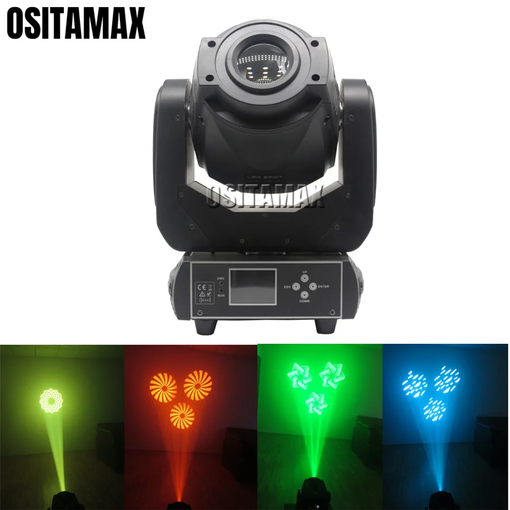 

LED 90W Spot Moving Head Light DJ Equipment Stage Lighting Gobo Color Wheels High Power Dmx Focus Lumiere Spot LED Disco Lights