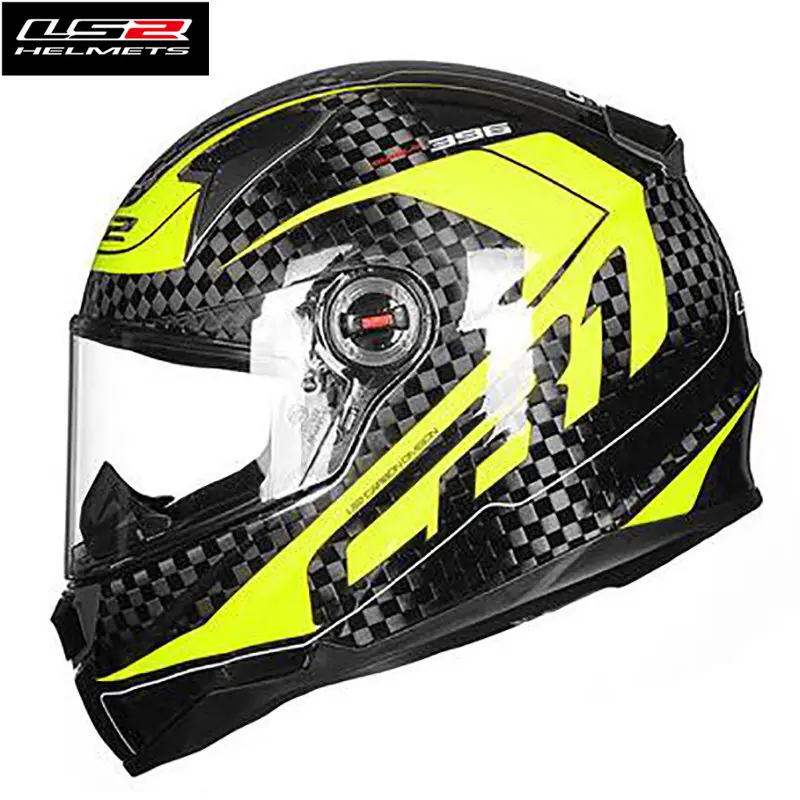 LS2 FF396 12 шлем из углеродного волокна, мотоциклетный шлем с козырьком, гоночный шлем для мотокросса, шлем для мотокросса, шлем ls2
