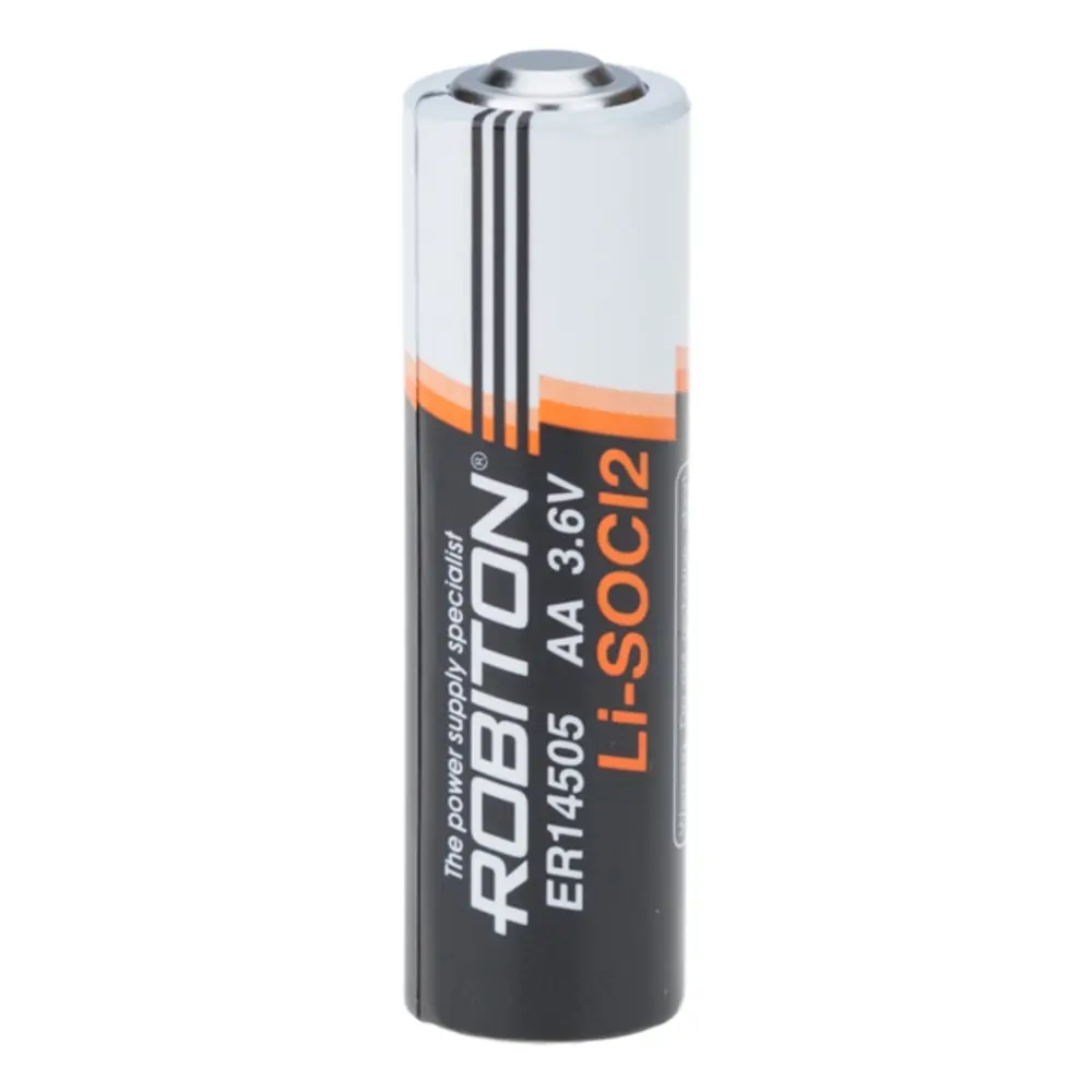 Battery ROBITON ER 14505 AA 3.6 volt 2400 mAh NiMH milliamperes per hour mA h 3.6v 3 6 v 3.6volt 2400mAh | Электроника