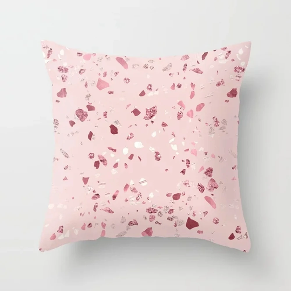 Faroot розовая наволочка с принтом букв подушка для дивана домашний декор Livinfg комната мягкий Декор 45 см - Цвет: 2