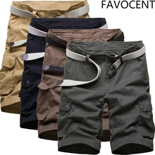 Новые летние мужские Карго короткие военные мужские Модные Карманы Пляжные Шорты повседневные джоггеры Мужская брендовая одежда плюс размер 44 без пояса