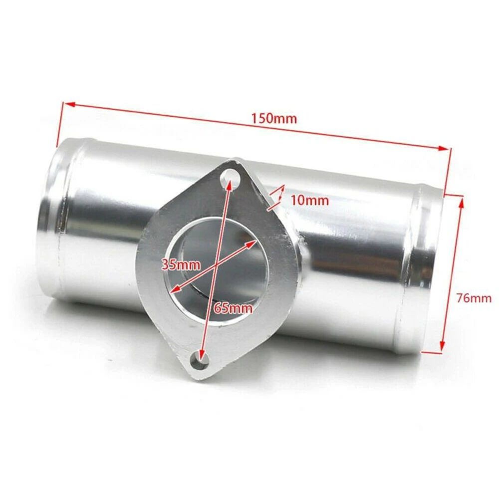 76 мм/3 дюйма турбо алюминий Серебряный фланец трубы для GD-RS FV RZ BOV предохранительный клапан адаптер Авто Автомобиль фланец трубы аксессуары