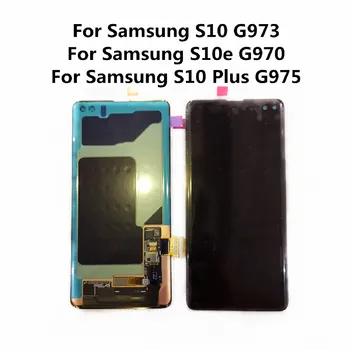 

AMOLED For Samsung Galaxy S10 S10e S10 Plus SM-G970 G973 G975 LCD Display Touch Screen For Samsung S10e S10 Plus LCD