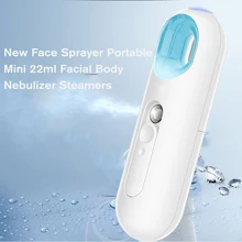 Портативный мини-распылитель для лица, 22 мл, распылитель для лица, пароварки, увлажняющий спрей, инструменты для красоты, устройство