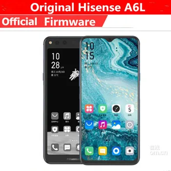 

Snapdragon 660 Android 9.0 Original Smartphone Hisense A6L Cell Phone 6.63" AMOLED+5.84" Ink Smart Phones IMX386 Original Phone