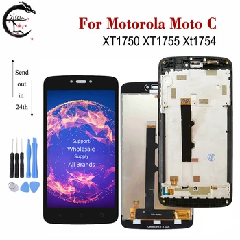 

5.0" LCD With Frame For Motorola Moto C XT1750 XT1754 XT1755 Display Screen Touch Sensor Digitizer Assembly Replacement New