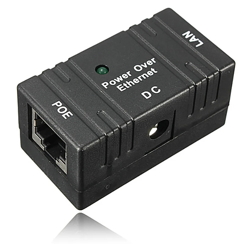 10/100 Mbp Пассивный POE DC Power Over Ethernet инжектор сплиттер Настенный монтажный адаптер